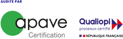 Certification Qualiopi délivrée par Apave